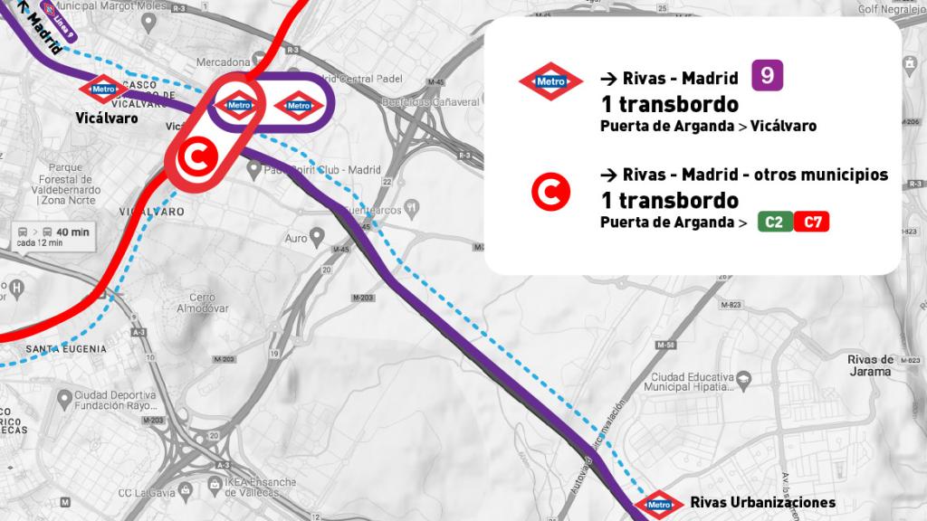 Situación actual del transporte de Rivas.