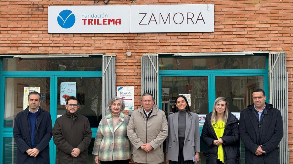 Visita de Javier Faúndez al Colegio Trilema