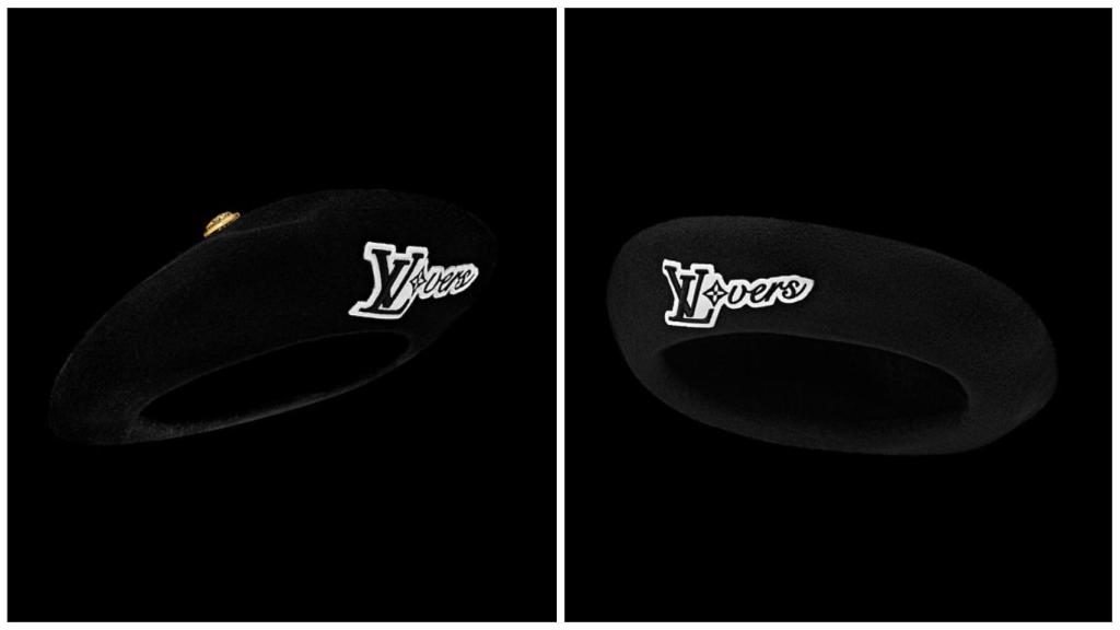 Boina de Louis Vuitton.