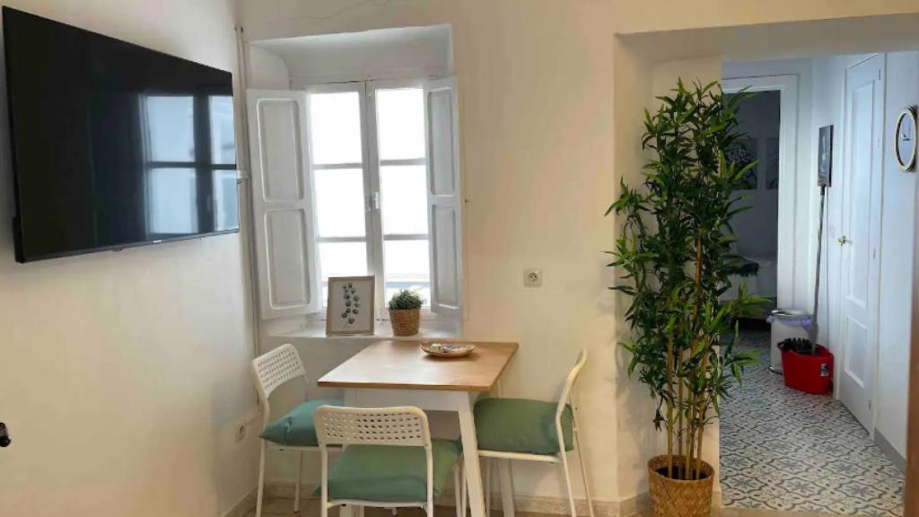 Estancia de uno de los pisos.