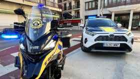 Vehículos de la Policía Local de Petrer.