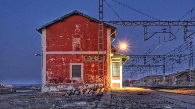 La estación de tren de Mingorría