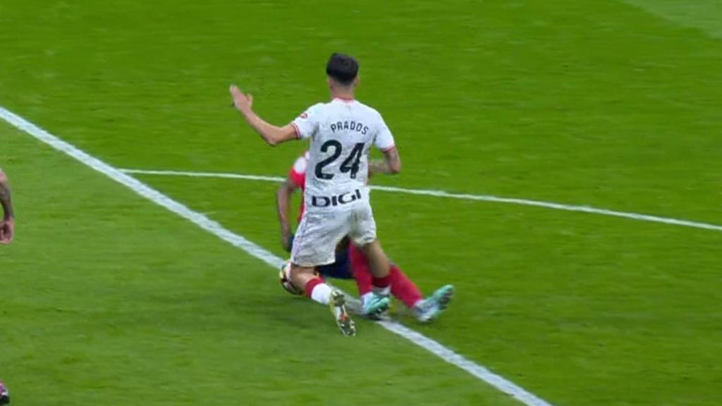 Penalti a favor del Athletic