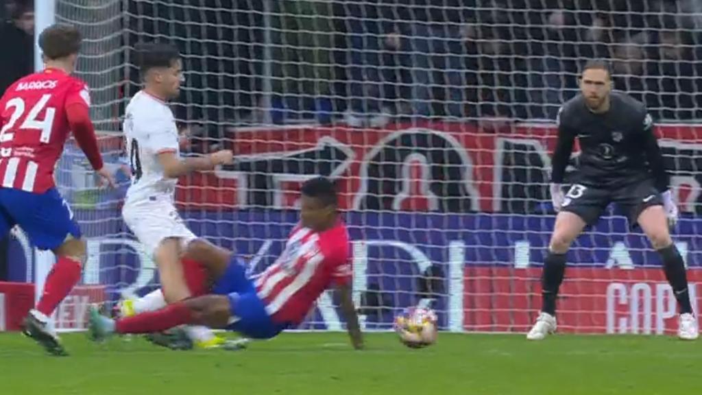 Penalti a favor del Athletic