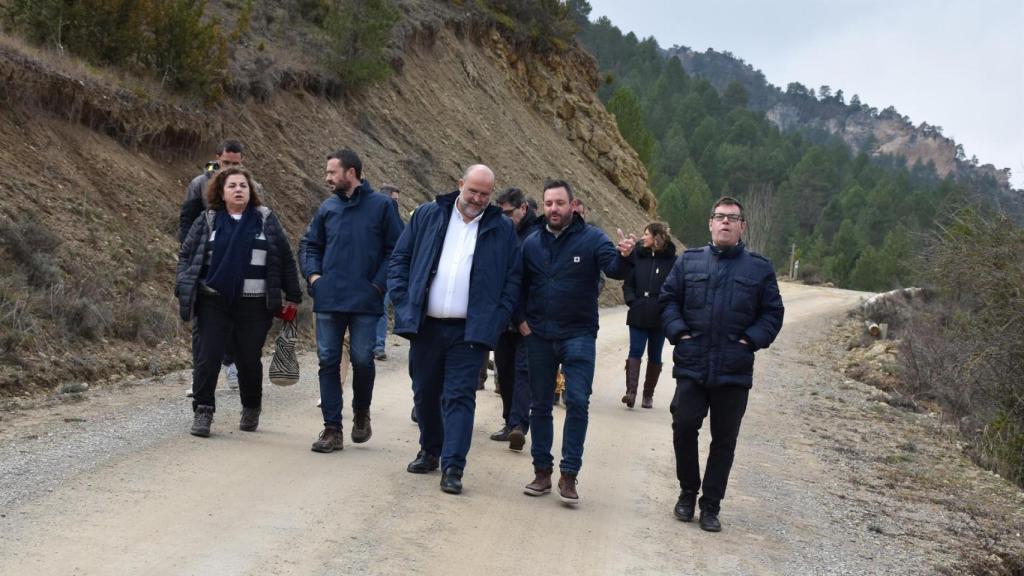 Visita de Martínez Guijarro a Guadalajara. Foto: JCCM.