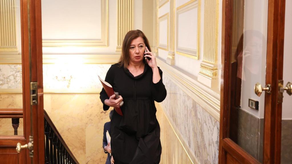 La presidenta de Congreso, Francina Armengol, este martes.