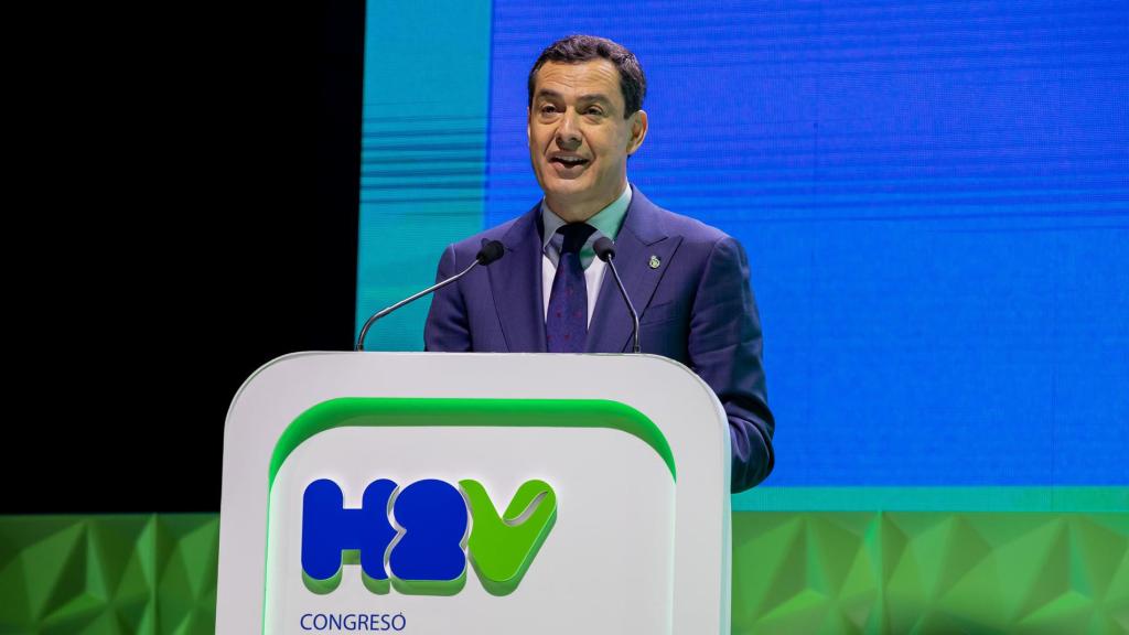 El presidente de la Junta de Andalucía, Juanma Moreno.