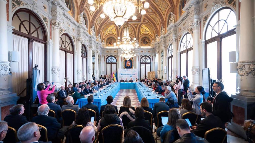 Celebración del Foro Málaga Metrópolis Global.