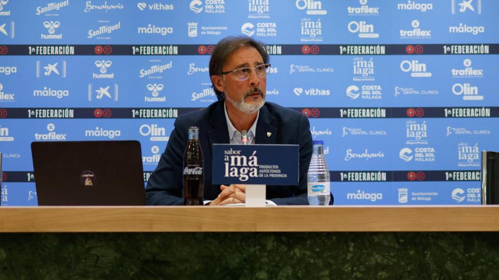 Loren, director deportivo del Málaga CF.