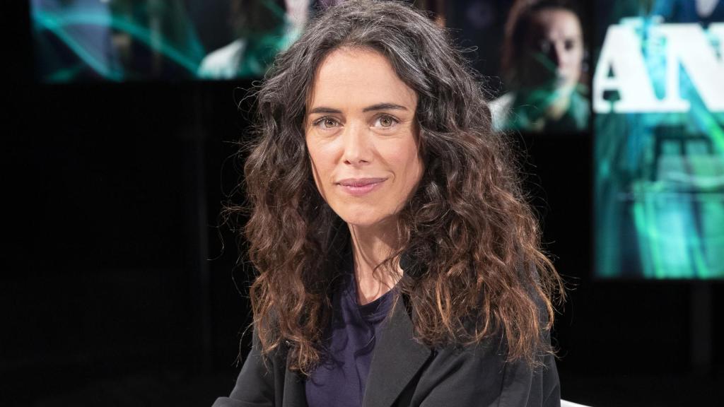 Posado de la actriz.