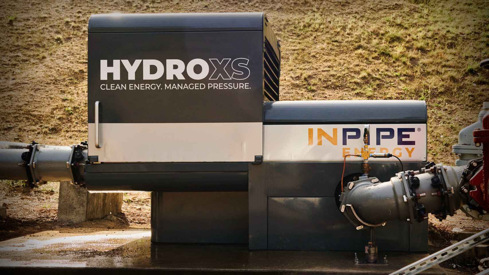 La turbina hidroeléctrica de InPipe HydroXS.