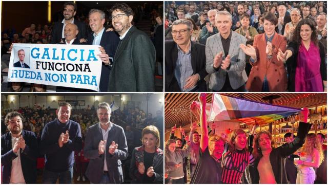 Elecciones 18-F en Galicia: Así ha sido la campaña electoral este miércoles 7 de febrero