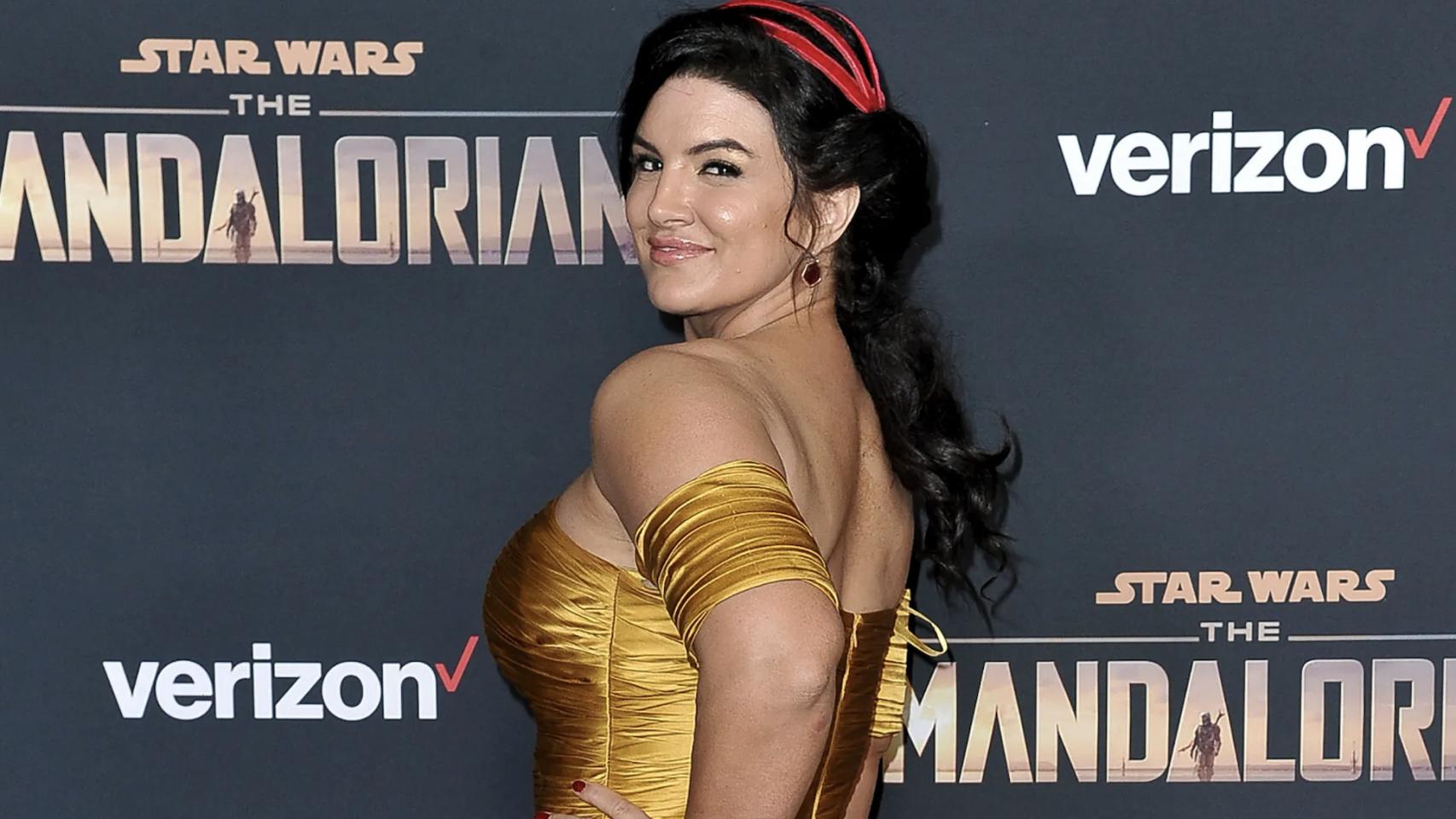 La actriz Gina Carano de 'The Mandalorian'