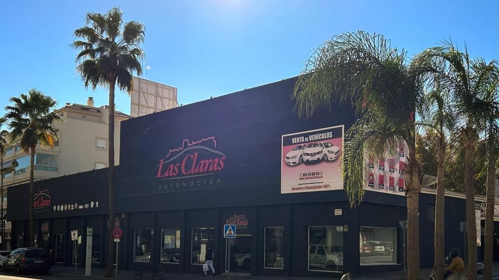 Imagen de la sede de Las Claras Automoción en Málaga
