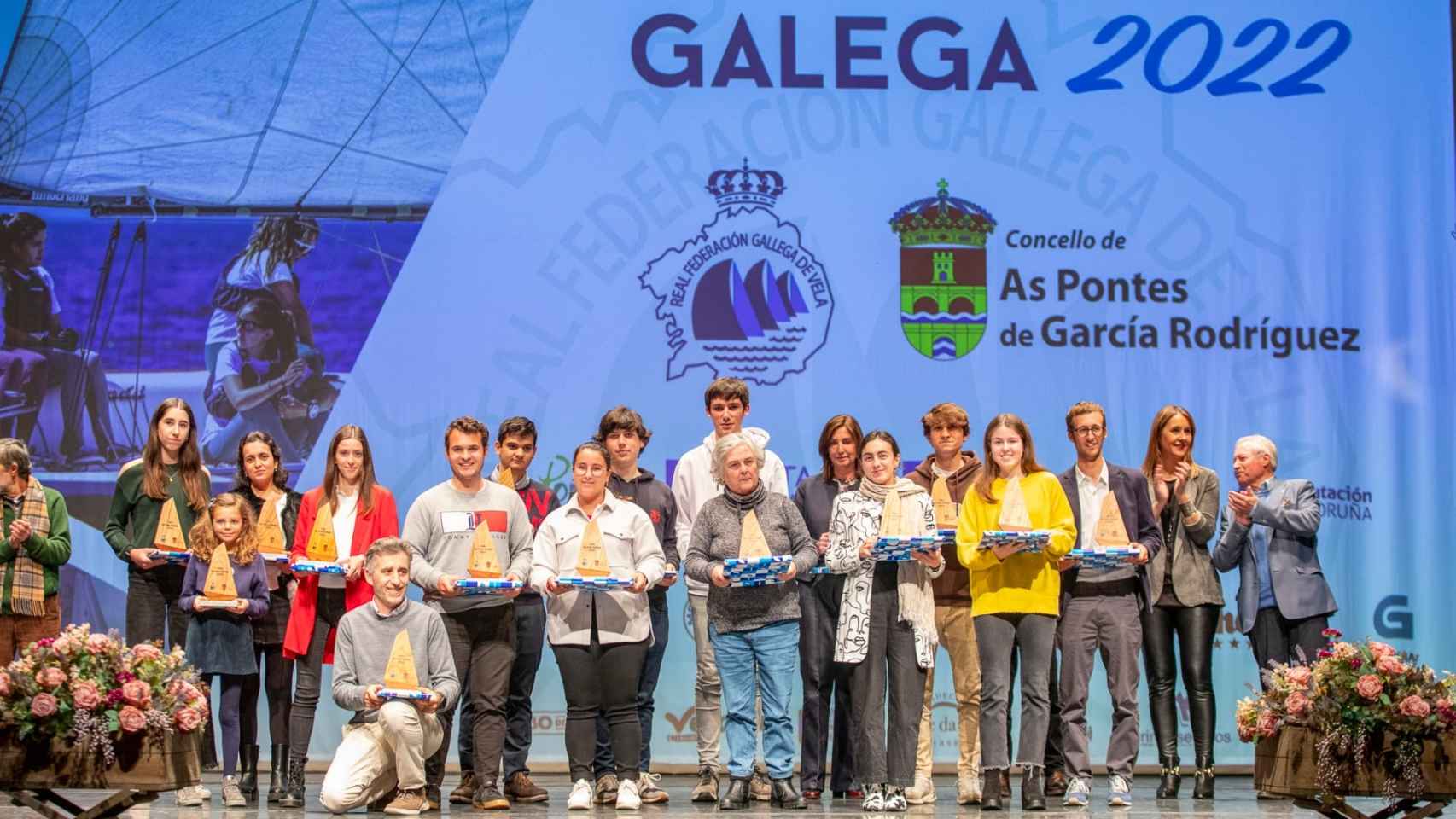 Ganadores de la anterior edición de la Gala de la Vela Gallega.