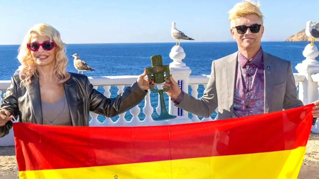 María Bas y Mark Dasousa, el dúo Nebulossa, en una imagen de EFE.