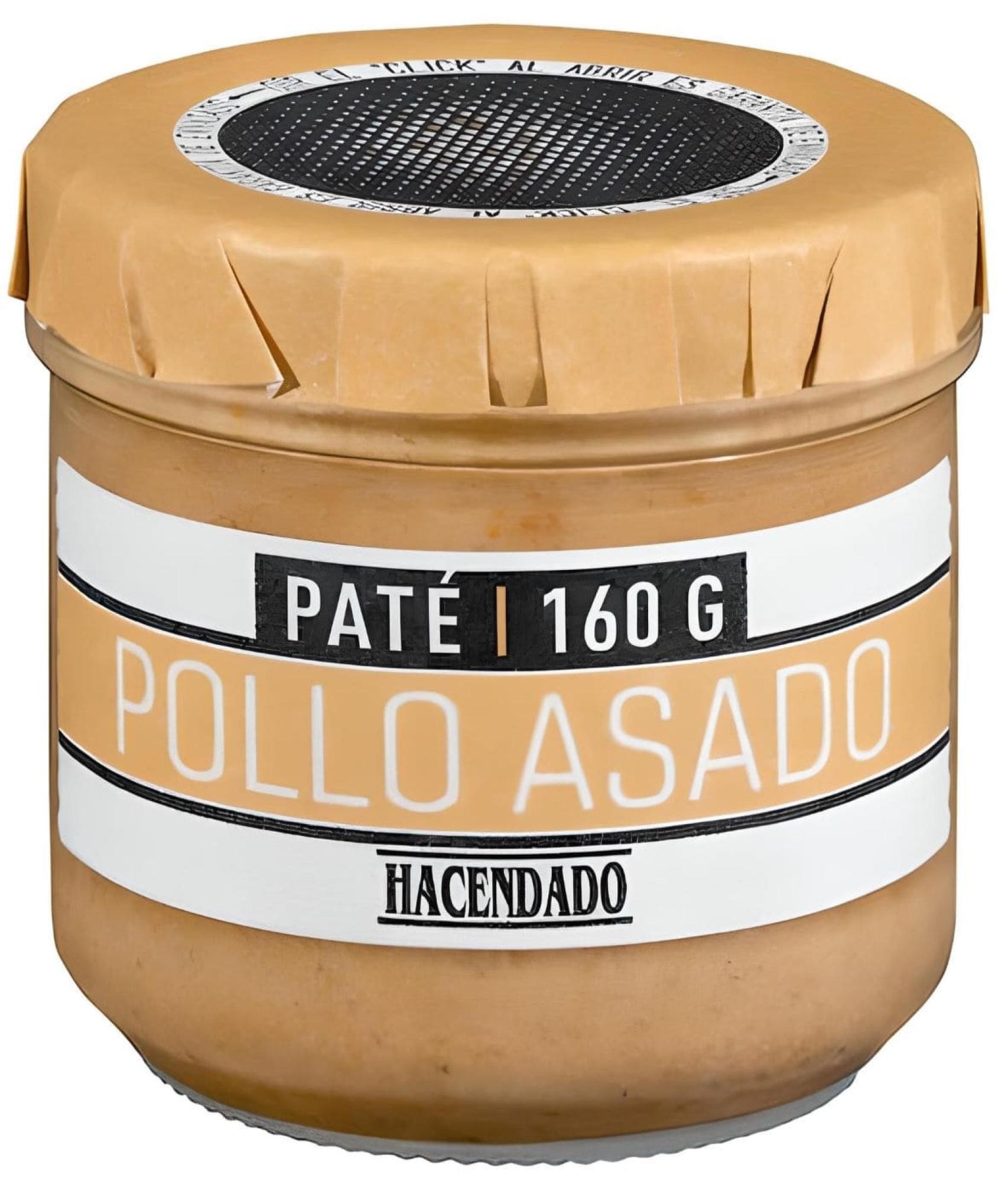 Paté de pollo asado de Mercadona.