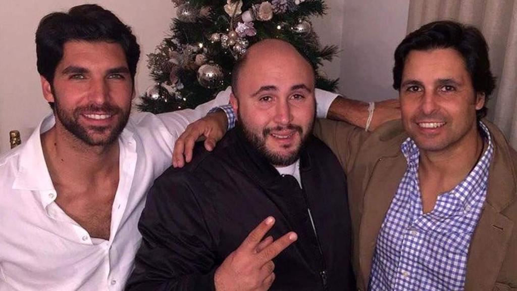 Cayetano, Kiko y Fran Rivera en una imagen compartida en redes sociales.