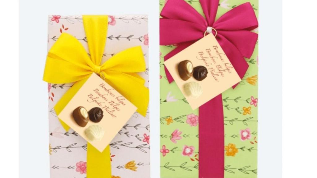 Bombones de chocolate belga de Aldi.