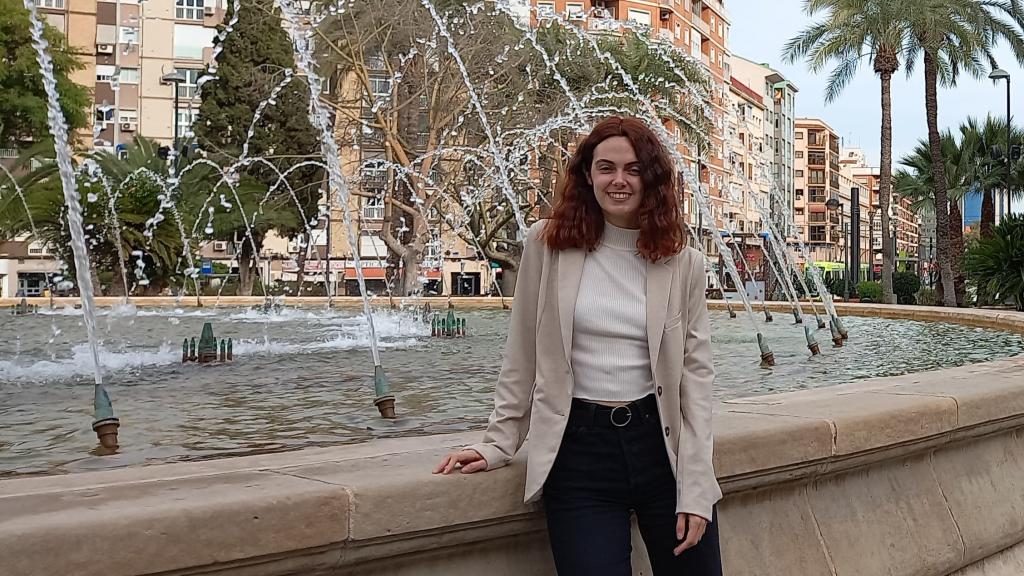 Isabel Rodríguez en la Plaza Circular de Murcia