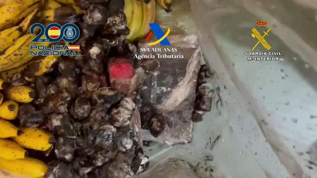 Cargamento incautado.