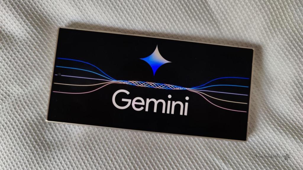 Gemini en un móvil Samsung