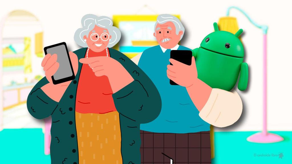 El nuevo modo sencillo de Android 15 para los usuarios de mayor edad