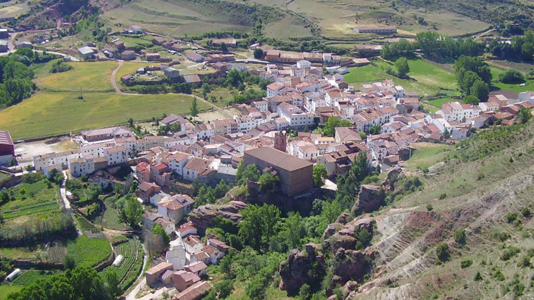 Localidad guadalajareña de Checa. Foto: Turismo de Castilla-La Mancha