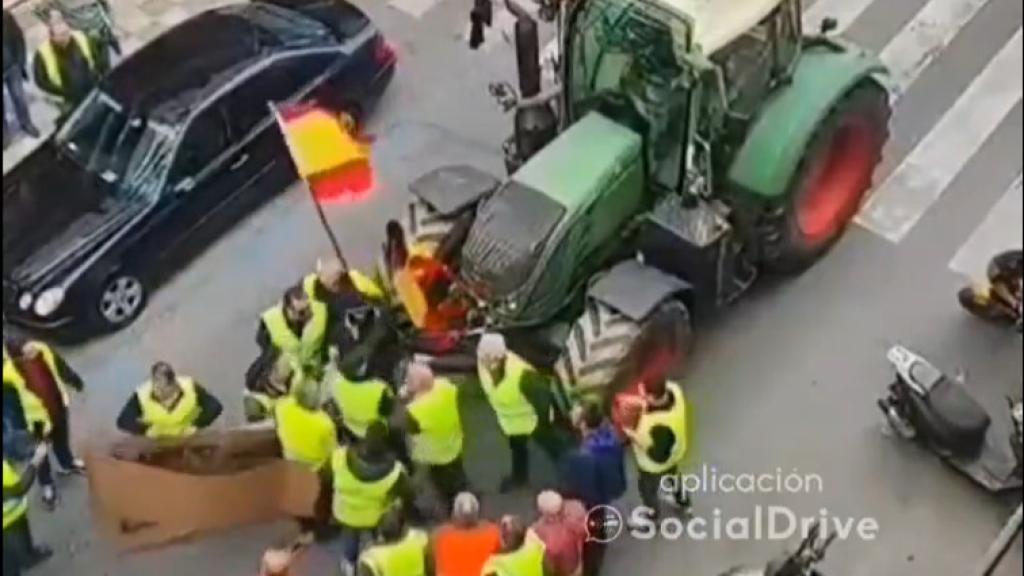 Imagen del vídeo compartido por 'Social Drive' en redes sociales.