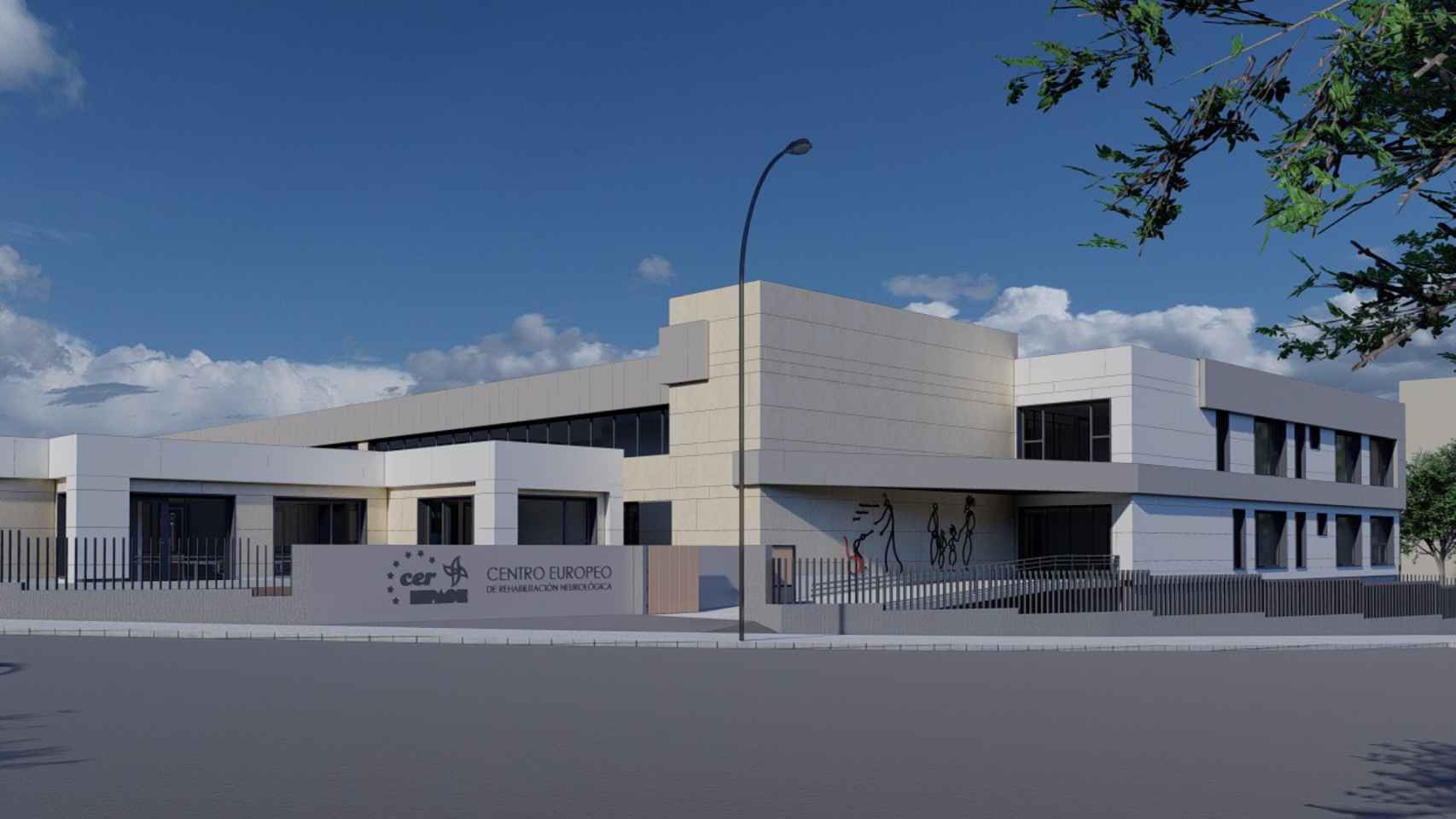 Imagen del proyecto para la creación de un nuevo centro de Fundación Nipace en Guadalajara con los últimos avances en rehabilitación neurológica y motora