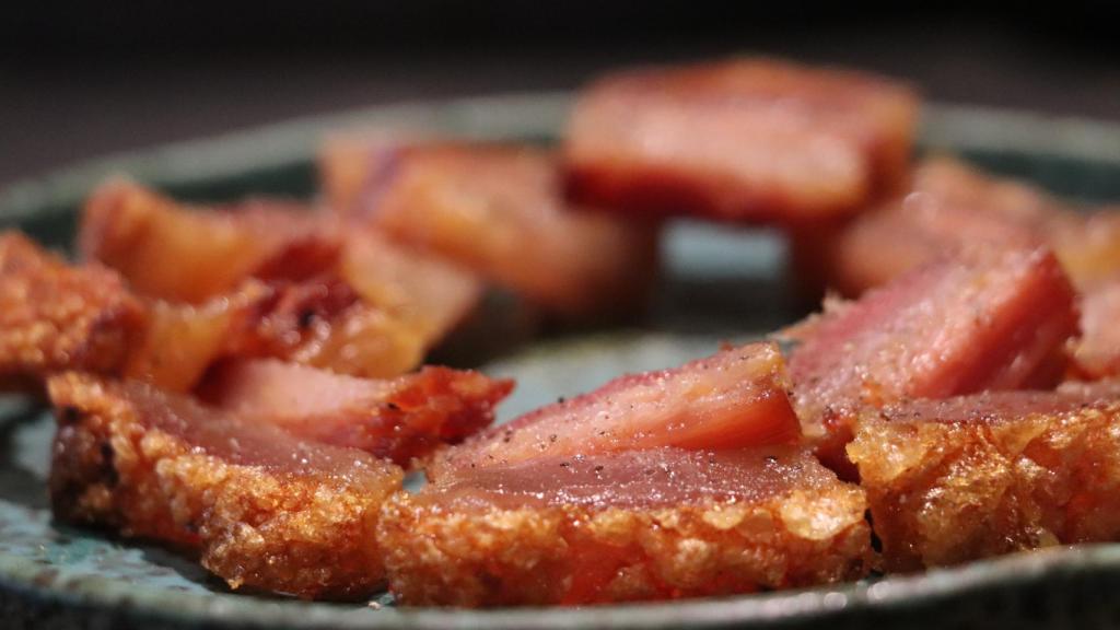 Los torreznos del bar Coquetto.