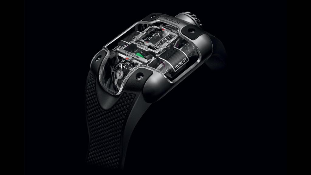 El reloj MP-10 Tourbillon Weight Energy System de Hublot