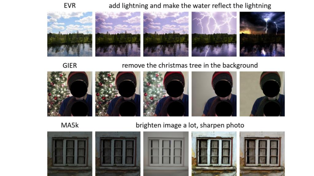 Ejemplos de lo que puede hacer MGIE