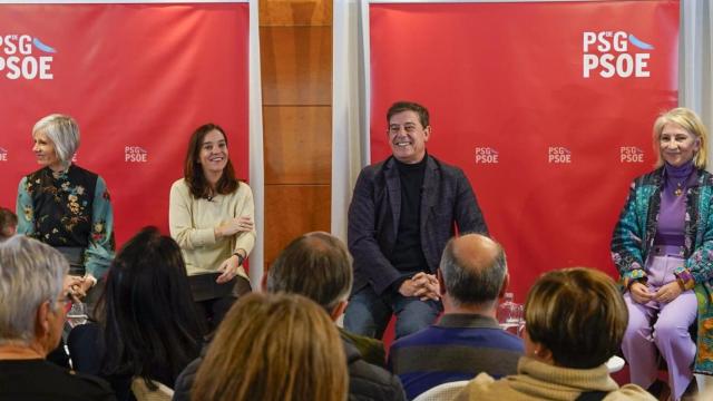 El candidato del PSdeG a la Presidencia de la Xunta, José Ramón Gómez Besteiro.