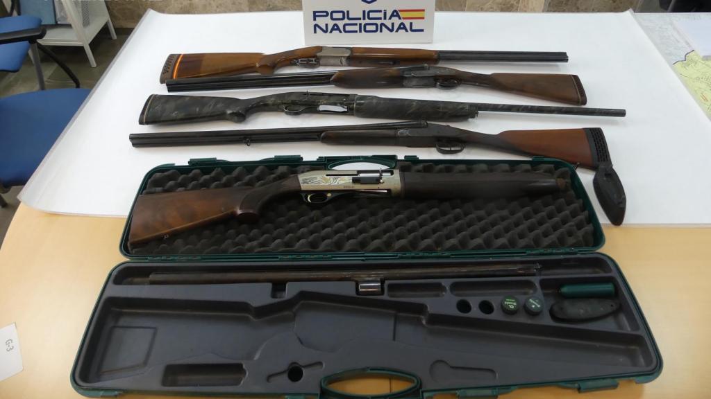 Imagen del material incautado por la Policía Naciomnal