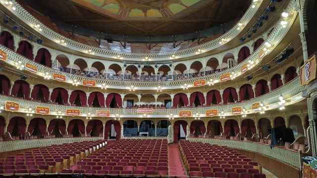 El Gran Teatro Falla, donde tiene lugar la final esta noche de viernes