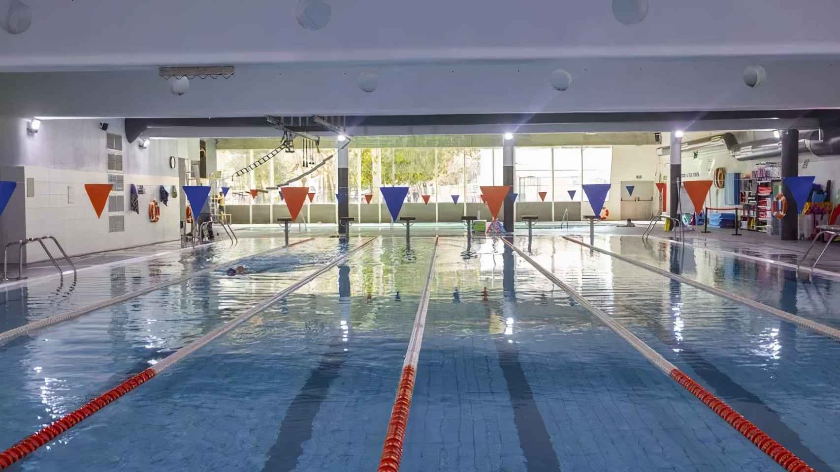 Piscina municipal de Campolongo (Pontevedra).