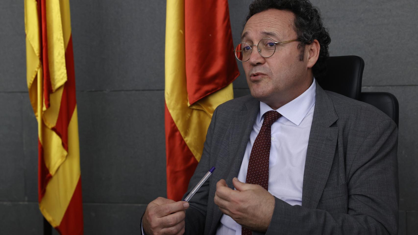 El fiscal general del Estado, Álvaro García Ortiz, el miércoles 7 de febrero en Barcelona.