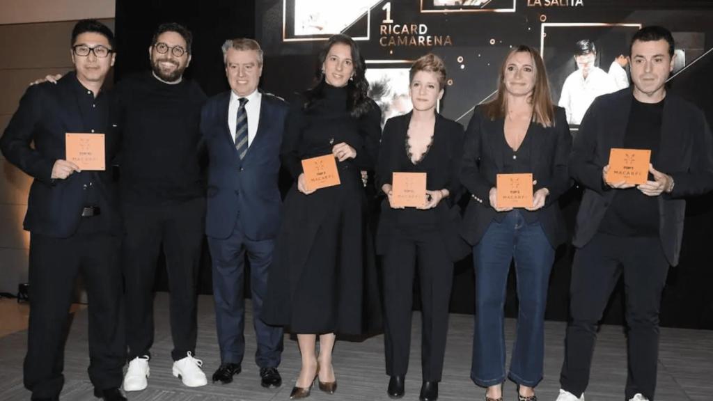 El equipo de Ricard Camarena en la Gala Macarfi. EE