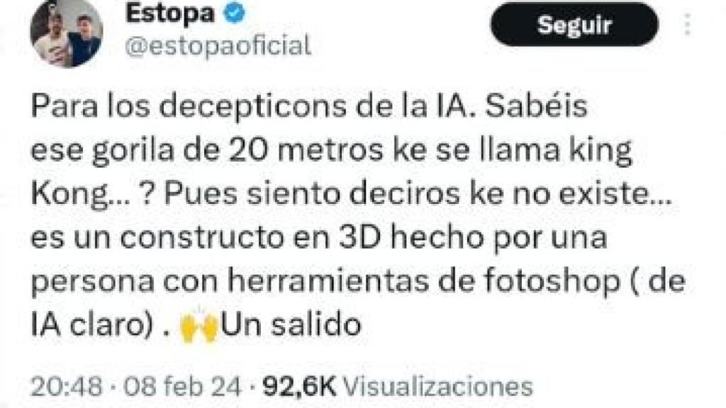 Estopa en X