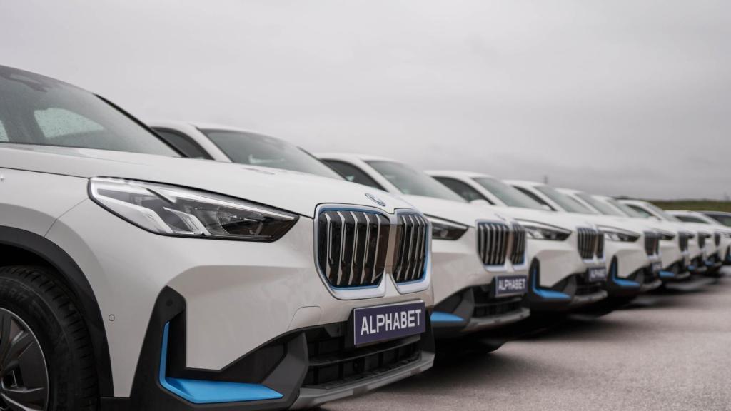 Conjunto de coches en modalidad de renting entregados al ayuntamiento de Madrid.