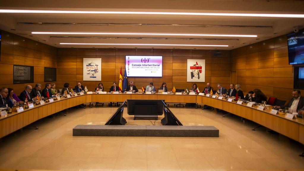 El pleno del Consejo Interterritorial celebrado el pasado mes de febrero.