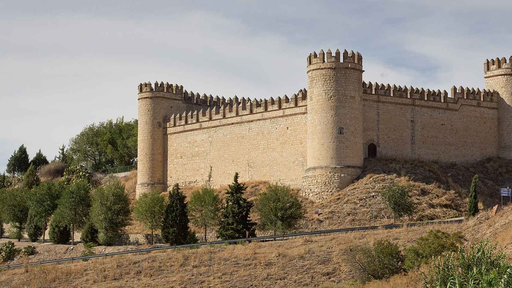 Imagen del castillo de Maqueda