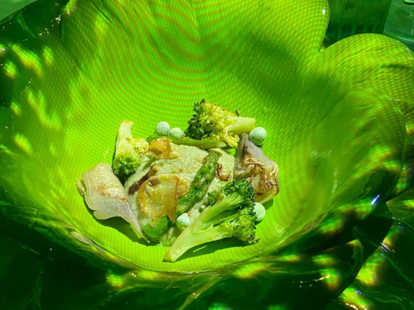 El plato verde de Sinestesia.
