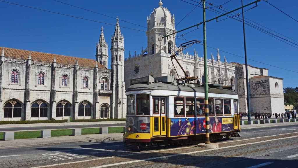 Tranvía de Lisboa, Portugal.