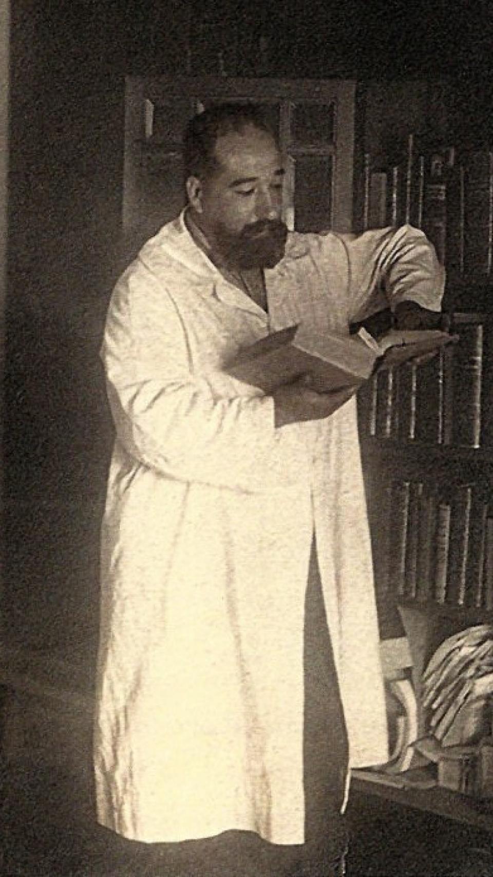 Ángel Corcóstegui, abuelo del doctor Borja.