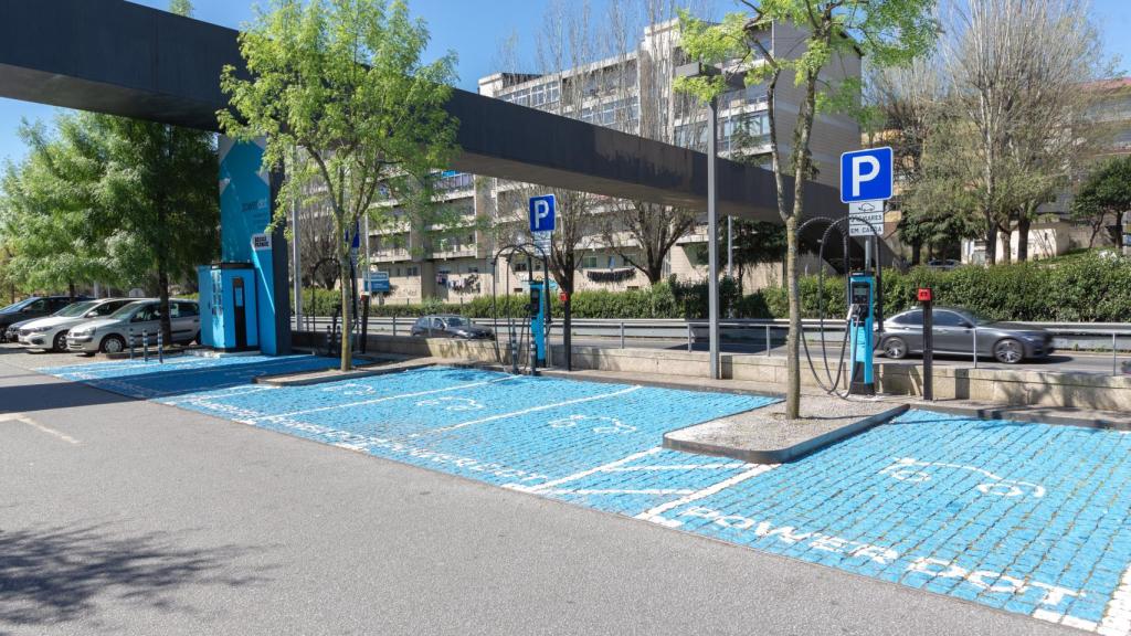 Punto de recarga de Powerdot.