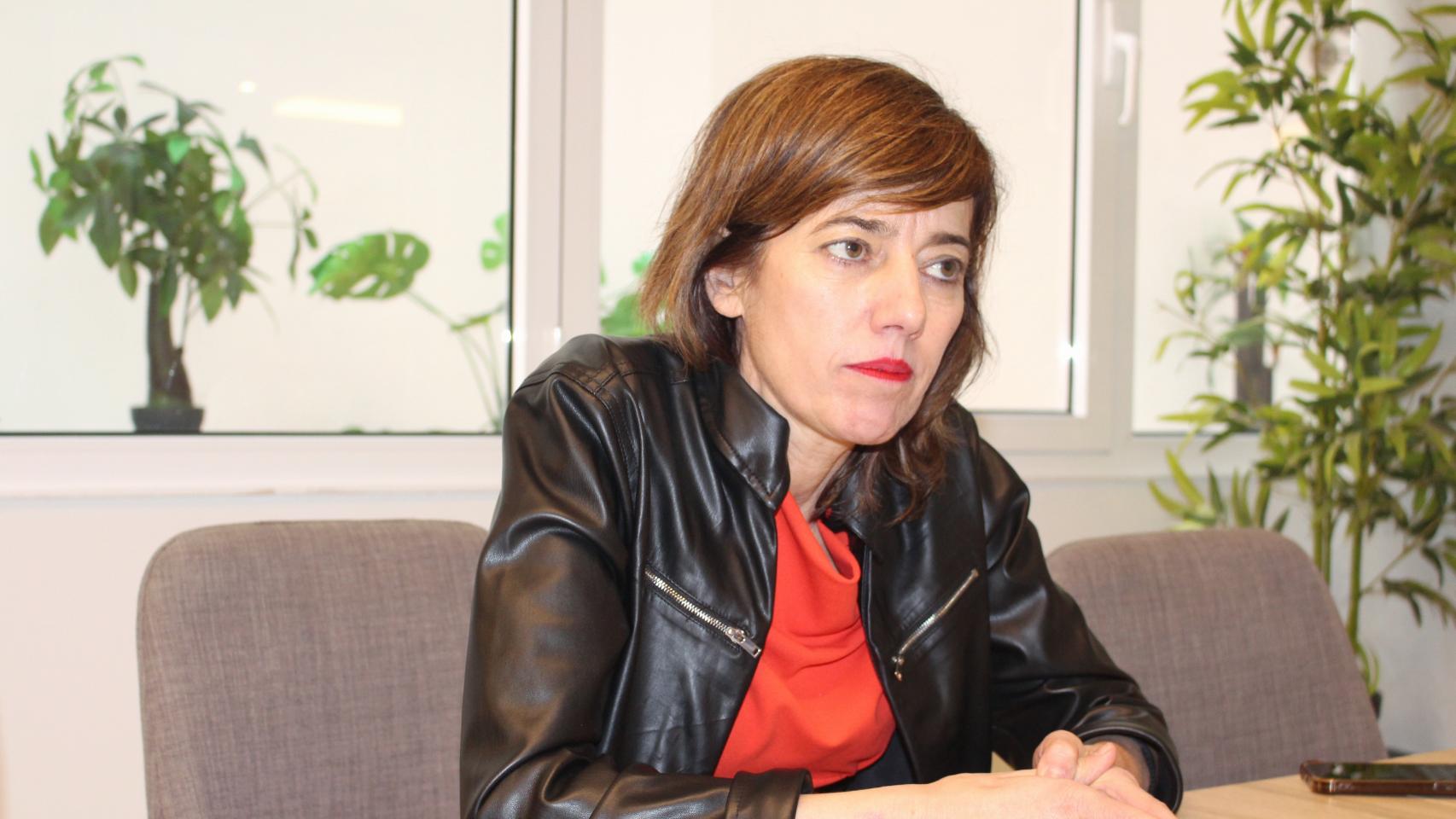 Marta Lois, candidata de Sumar a la Presidencia de la Xunta de Galicia.