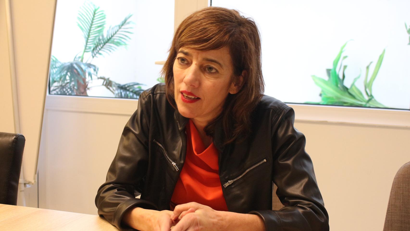 Marta Lois, candidata de Sumar a la Presidencia de la Xunta de Galicia.