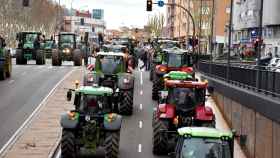Tractorada de las organizaciones agrarias en Zamora